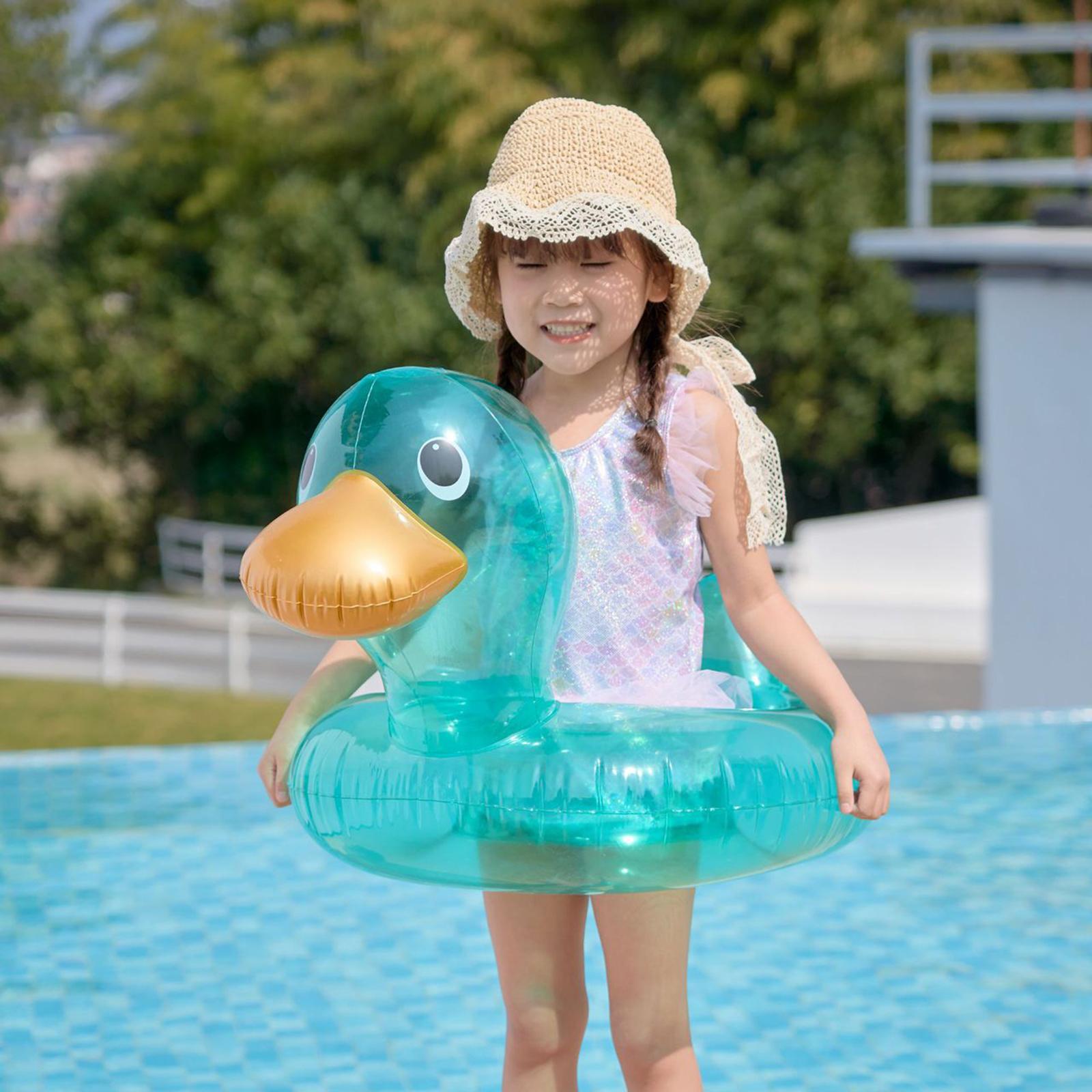 Duck Inflatable Swimming Float Ring Baby Infant Float Pool Swimming Ring for Water Babies Floaty Trainer Kid Boy Girls